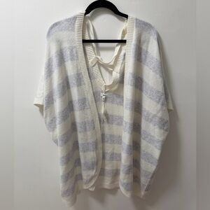 NWT Aerie Striped Sweater Cape